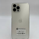 iPhone 12 Pro Max 256GB Silver 98% pin 100% Máy đã trả hết tiền mạng dùng như Quốc tế Apple (Đã thay pin mới, xước viền, đốm 2.5x) - HH6263