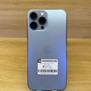 iPhone 13 Pro Max 128GB Sierra Blue 98% pin 100% Máy đã trả hết tiền mạng dùng như Quốc Tế Apple (Đã thay pin, đốm 3x, xước viền) - HH2262
