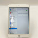 iPad Mini 4 7.9" 128GB Silver Wifi 98% pin 100% Quốc tế Apple (Đã thay pin, màn xước, sứt viền, móp viền)
