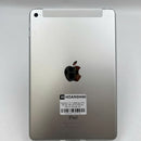 iPad Mini 4 7.9" 128GB Silver Wifi 98% pin 100% Quốc tế Apple (Đã thay pin, màn xước, sứt viền, móp viền)