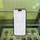 iPhone 14 Pro 256GB Deep Purple 98% pin 100% Máy đã trả hết tiền mạng dùng như Quốc tế Apple (Đã thay pin - Có xước - đốm 3x) - HH8604