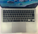 MacBook Air 2020 13.3" Space Gray M1/16GB/256GB 98% pin 100% sạc 82 lần (xước mặt logo, sứt viền, xước dăm viền, móp mặt lưng, xước mặt lưng)