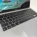 MacBook Air 2020 13.3" Space Gray M1/16GB/256GB 98% pin 100% sạc 90 lần (mờ phím nhẹ, ố màu mặt bàn phím, sứt viền, xước dăm viền)