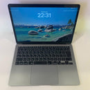 MacBook Air 2020 13.3" Space Gray M1/16GB/256GB 98% pin 100% sạc 68 lần (xước mặt bàn phím, móp viền, xước dăm viền)