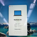 MacBook Air 2020 13.3" Space Gray M1/16GB/256GB 98% pin 100% sạc 91 lần (ố nhặt bàn phím, sứt viền, xước dăm viền, ố màu mặt lưng, mờ phím)