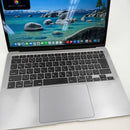 MacBook Air 2020 13.3" Space Gray M1/16GB/256GB 98% pin 100% sạc 88 lần (mờ phím, ố mặt bàn phím, xước dăm viền)