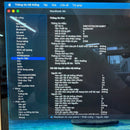 MacBook Air 2020 13.3" Space Gray M1/16GB/256GB 98% pin 100% sạc 82 lần (tróc sơn mặt bàn phím, móp viền, xước viền, xước logo)
