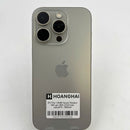 iPhone 15 Pro 128GB Natural Titanium 98% pin 100% Quốc Tế Apple (Đã thay pin - Có xước) - HH9434