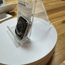 Apple Watch Series 8 41mm 4G + GPS Silver Aluminum Case with White Sport Band 98% pin 100%