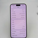 iPhone 15 Pro Max 256GB White Titanium 98% pin 100% Quốc tế Apple (mã KH/A, đã thay pin) - HH3945