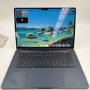 MacBook Air 2023 15.3" Midnight M2/ RAM 8GB/ SSD 256GB 98% pin 99% sạc 53 lần (xước nhẹ màn và chân sạc)