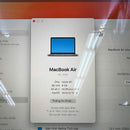 MacBook Air 2020 13.3" Space Gray M1/ RAM 8GB/ SSD 256GB 98% pin 92%